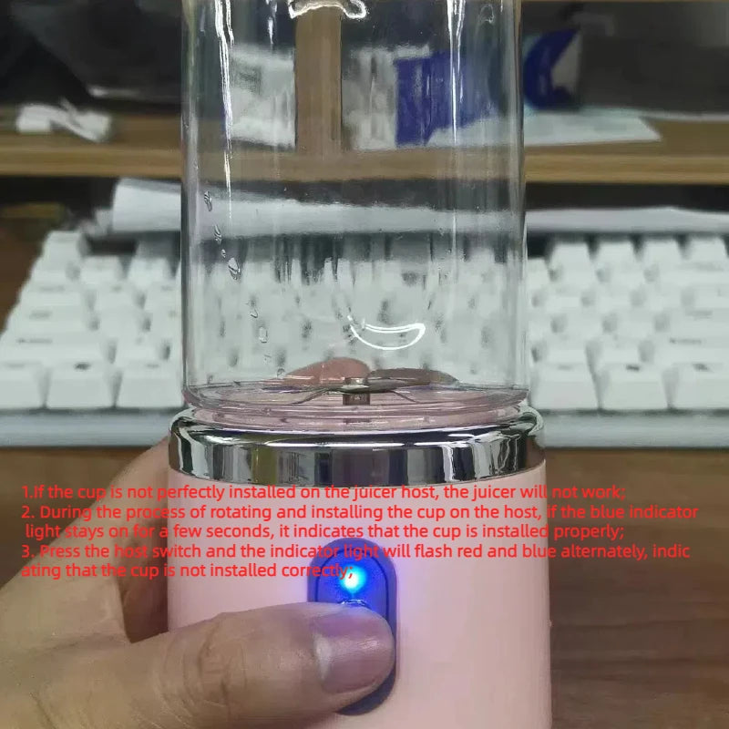 Dual Cup Portable Juice Blender