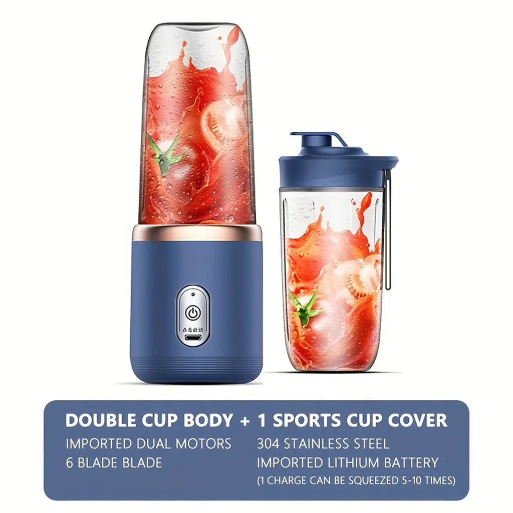 Dual Cup Portable Juice Blender