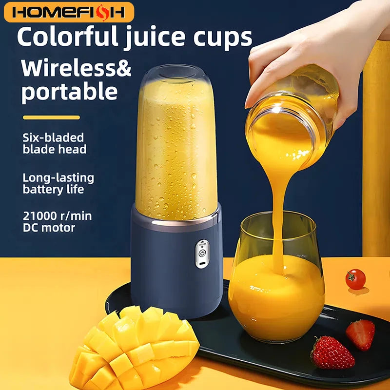 Dual Cup Portable Juice Blender