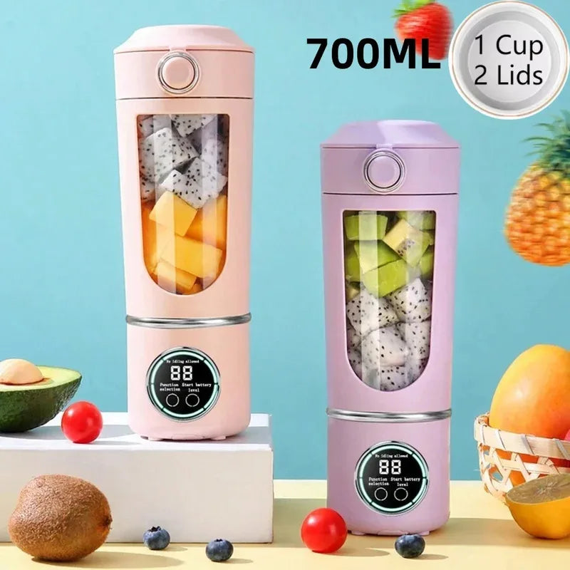 12-Blade Smoothie Blender Bottle